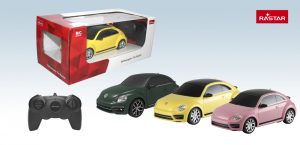 RASTAR R/C 1:24 automodelis Volkswagen Beetle, asort., 76200