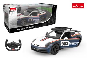 RASTAR R/C 1:14 valdomas automodelis Porsche 911 Dakar Performance, 10131