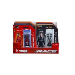 BBURAGO F1 automodeliai 1/64, asort., 18-60165