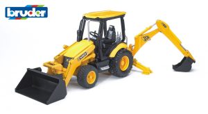 BRUDER krautuvas auto - ekskavatorius jcb midi, 02427
