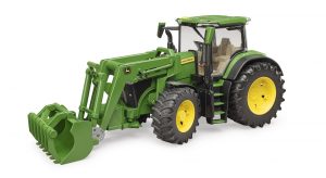 BRUDER traktorius John Deere 7R 350 su priekiniu krautuvu, 03151