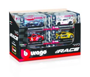 BBURAGO 1:43 automodelis Race Collezione, asort., 18-38380
