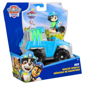 PAW PATROL transporto priemonė Basic Rescue Rex, 6071216