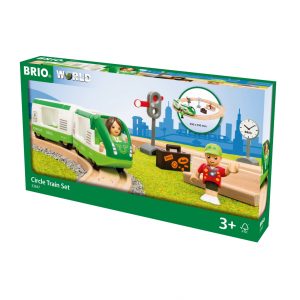 BRIO traukinio rinkinys su bėgiais, 33847