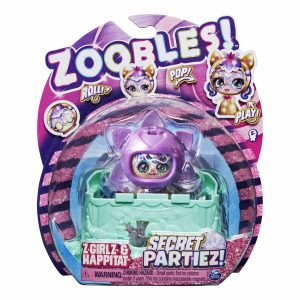 ZOOBLES figūrėlė Girls Secret Partiez, 2 serija, asort., 6061945