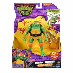 TMNT figūrėlė Ninja Shouts Michelangelo, 83353