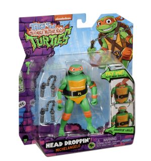 TMNT figūrėlė Head Dropping Michelangelo, 83306