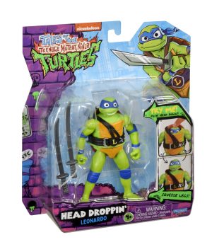 TMNT figūrėlė Head Dropping Leo, 83304