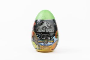 CAPTIVZ slaimo kiaušinis su dinozauro figurėle Jurassic Color Change, asort., 502