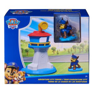 PAW PATROL mini žaidimų rinkinys Chase Adventure Tower / Marshall Fire Rescue, asort., 6075209