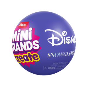 MINI BRANDS miniatiūrų rinkinys Snow Globes Disney, 1 serija, asort., 77845GQ1