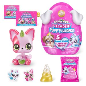 RAINBOCORNS figūrėlė su aksesuarais Pocket Puppycorn, 1 serija, 5 aksesuarai, 9285