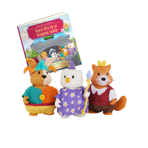 LI'L WOODZEEZ Royal Friends Juokdarys, Burtininkas ir Princas rinkinys, WZ6844D