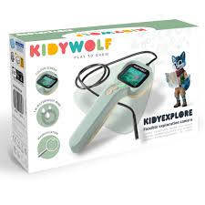 KIDYWOLF lanksti tyrinėjimo kamera, žalia, KIDYEXPLORE-GR
