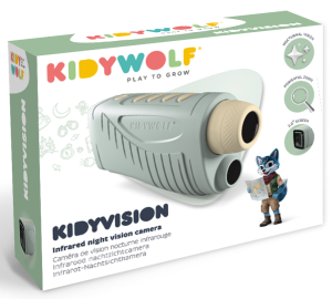 KIDYWOLF infraraudonųjų spindulių naktinio matymo kamera, KIDYVISION-GR