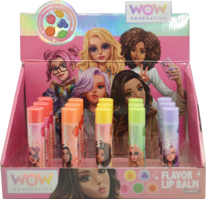 WOW GENERATION lūpų balzamas Flavoured Lip Balm, asort., WOW00112