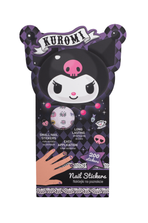 KUROMI nagų lipdukai, 13983PTR