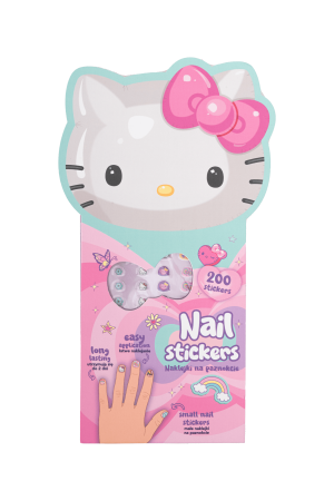 HELLO KITTY nagų lipdukai, 10791PTR