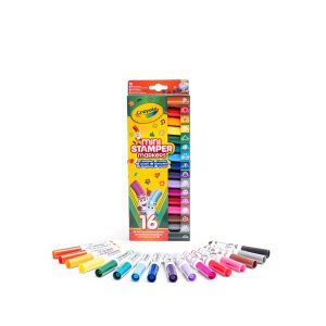 CRAYOLA mini antspaudukai Mini Stamper With Emoji Tips, 58-8741