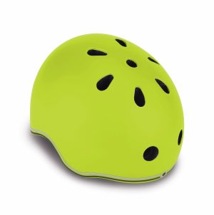 GLOBBER šalmas Go Up Lights, XXS/XS ( 45-51cm), žalia, 506-106