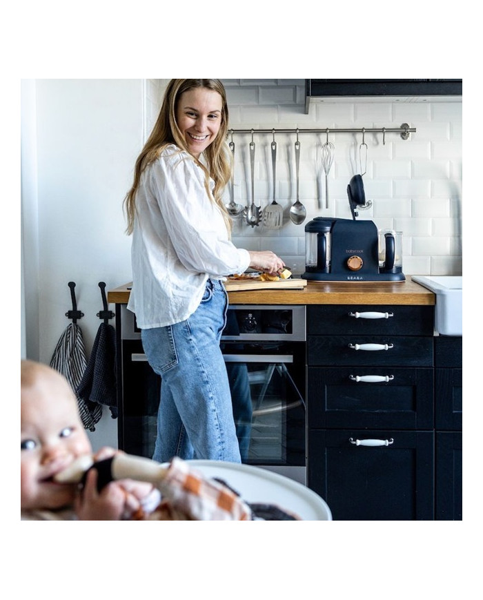 BEABA BABYCOOK PLUS TRINTUVAS-GARINTUVAS 4IN1, NIGHT BLUE - Image 4