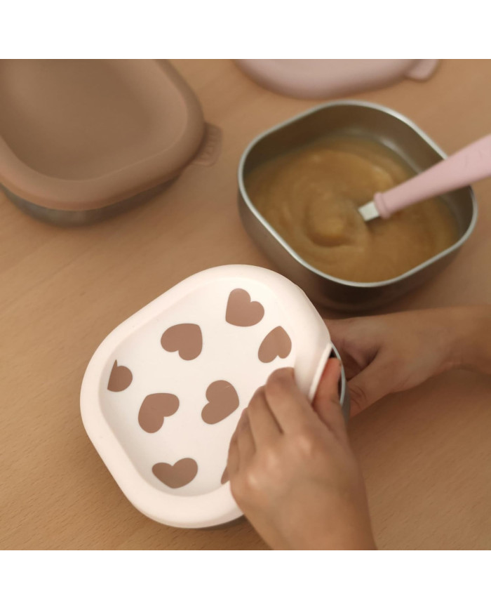 BEABA DAUGIAFUNKCIAI NERŪDIJANČIO PLIENO MAISTO INDELIAI - BIGLOVE - Image 9