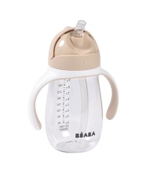 BEABA GERTUVĖ SU ŠIAUDELIU, 300 ML, CLAY