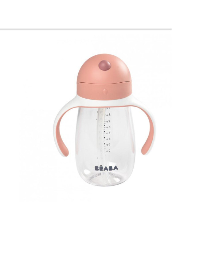 BEABA GERTUVĖ SU ŠIAUDELIU, 300 ML, OLD PINK - Image 2