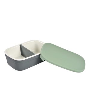 BEABA KERAMIKINĖ REGULIUOJAMŲ SKYRIŲ PIETŲ DĖŽUTĖ, MINERAL/SAGE GREEN