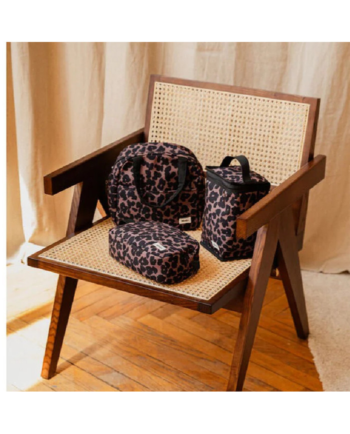 BEABA KŪDIKIO PRIEŽIŪROS REIKMENŲ DĖKLIUKAS, LEOPARD - Image 2