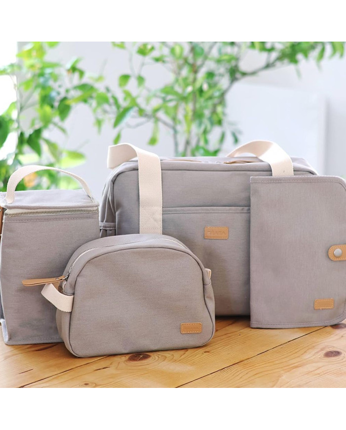 BEABA KŪDIKIO PRIEŽIŪROS REIKMENŲ DĖKLIUKAS, PEARL GREY - Image 2
