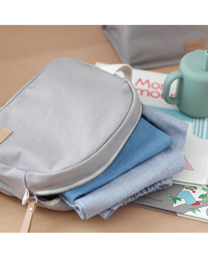 BEABA KŪDIKIO PRIEŽIŪROS REIKMENŲ DĖKLIUKAS, PEARL GREY - Image 3