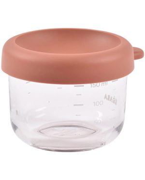 BEABA STIKLINIS INDELIS SU DANGTELIU, TERRACOTTA, 150 ML