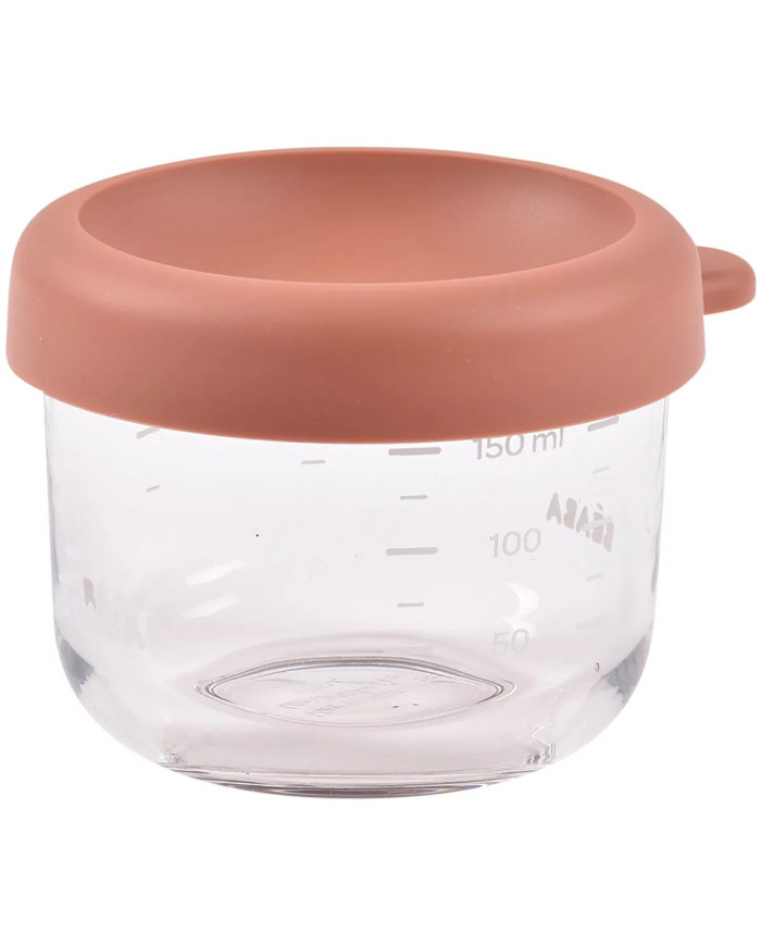 BEABA STIKLINIS INDELIS SU DANGTELIU, TERRACOTTA, 150 ML