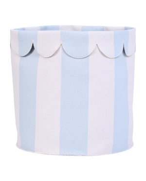 CHILDHOME DAIKTŲ IR ŽAISLŲ LAIKYMO KREPŠYS BISCUIT DREAMS 35X35 CM, LIGHT BLUE