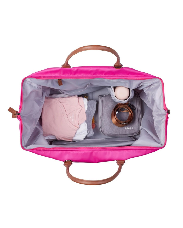 CHILDHOME DIDELIS MAMOS REIKMENŲ KREPŠYS MOMMY BAG, POP PINK - Image 3