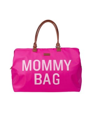 CHILDHOME DIDELIS MAMOS REIKMENŲ KREPŠYS MOMMY BAG, POP PINK