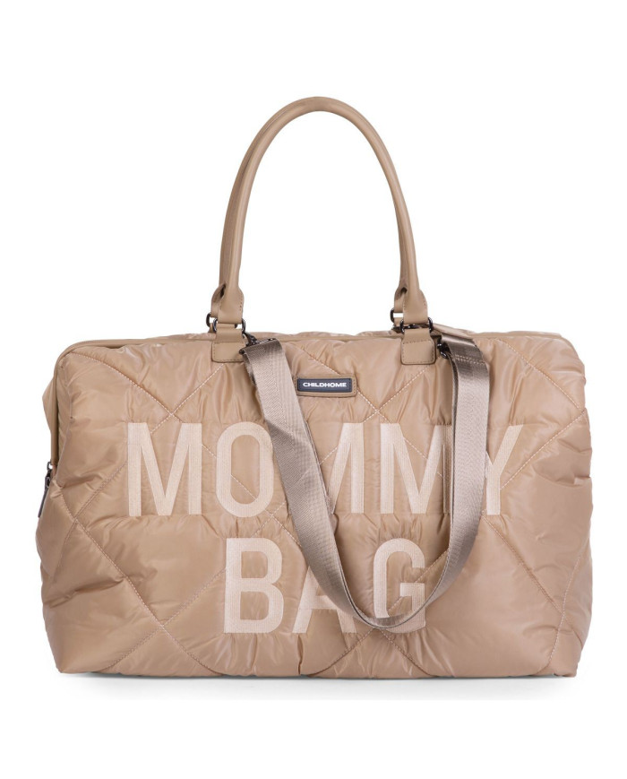 CHILDHOME DIDELIS MAMOS REIKMENŲ KREPŠYS MOMMY BAG, PUFFERED - BEIGE - Image 2