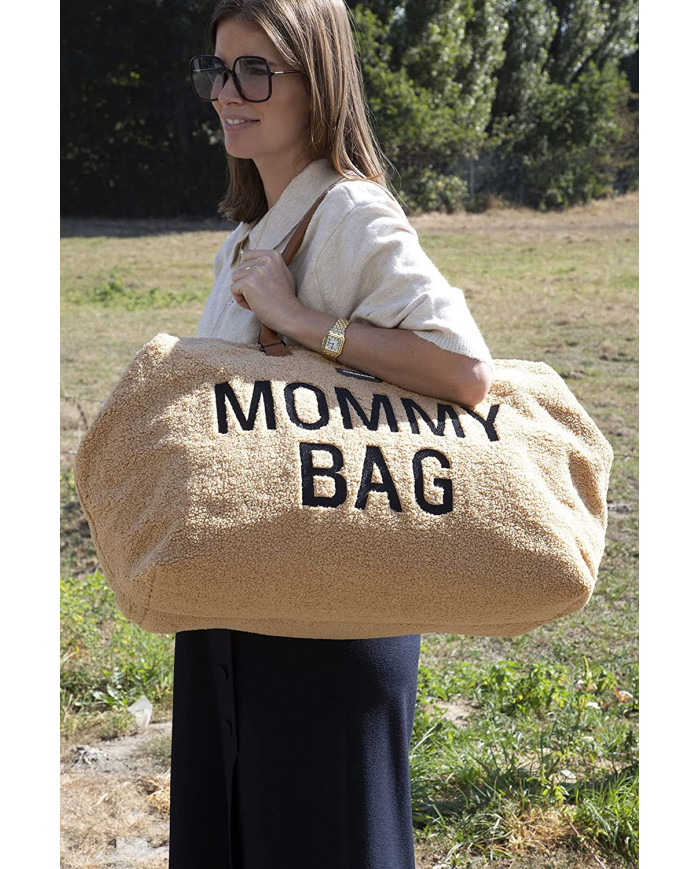 CHILDHOME DIDELIS MAMOS REIKMENŲ KREPŠYS MOMMY BAG, TEDDY BEIGE - Image 4