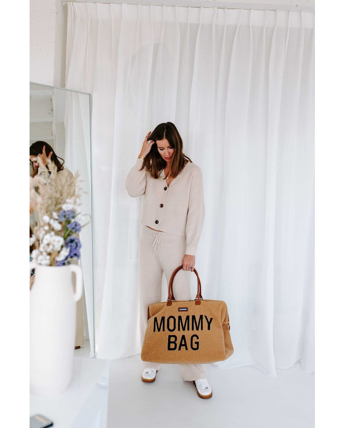 CHILDHOME DIDELIS MAMOS REIKMENŲ KREPŠYS MOMMY BAG, TEDDY BEIGE - Image 5