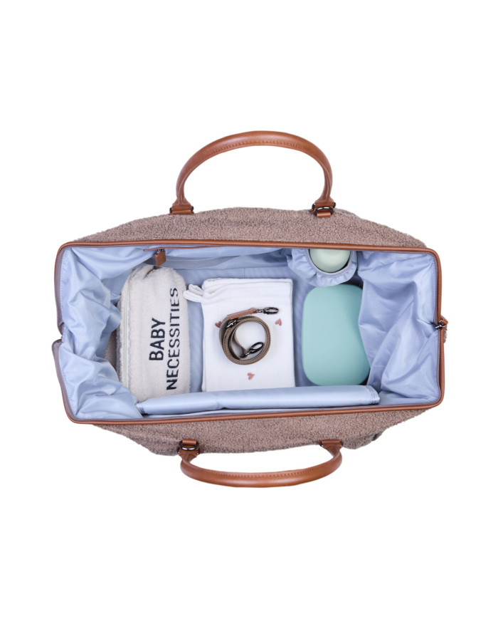 CHILDHOME DIDELIS MAMOS REIKMENŲ KREPŠYS MOMMY BAG, TEDDY SOFT BROWN - Image 2