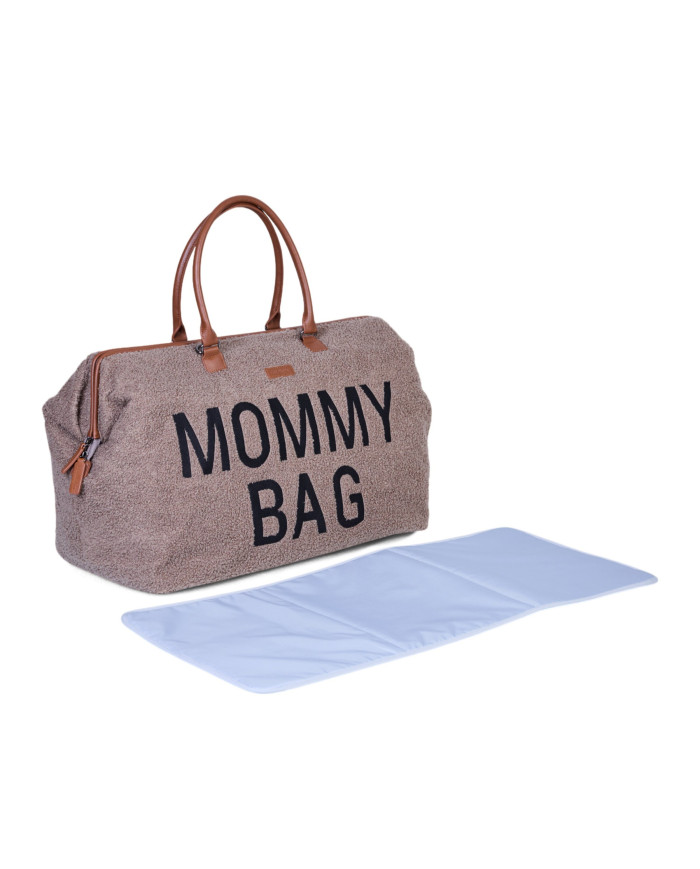 CHILDHOME DIDELIS MAMOS REIKMENŲ KREPŠYS MOMMY BAG, TEDDY SOFT BROWN - Image 3