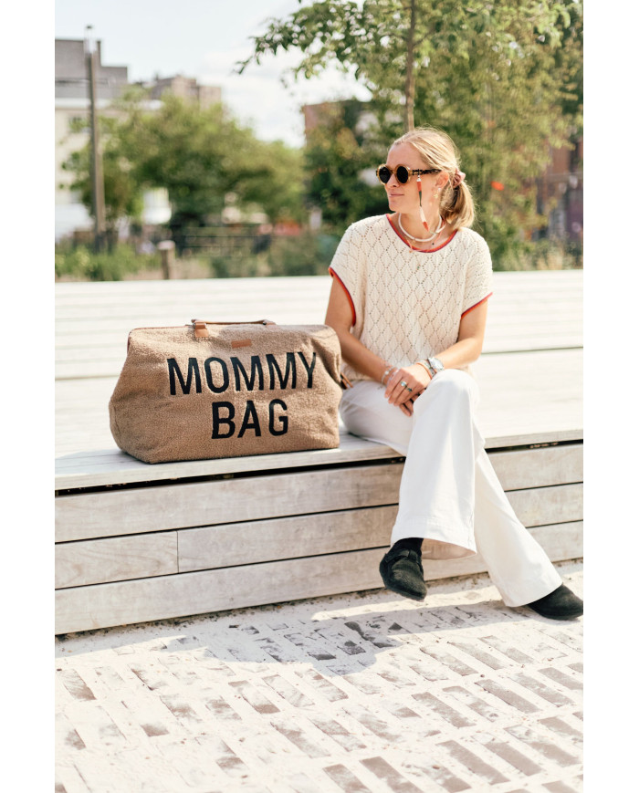 CHILDHOME DIDELIS MAMOS REIKMENŲ KREPŠYS MOMMY BAG, TEDDY SOFT BROWN - Image 8