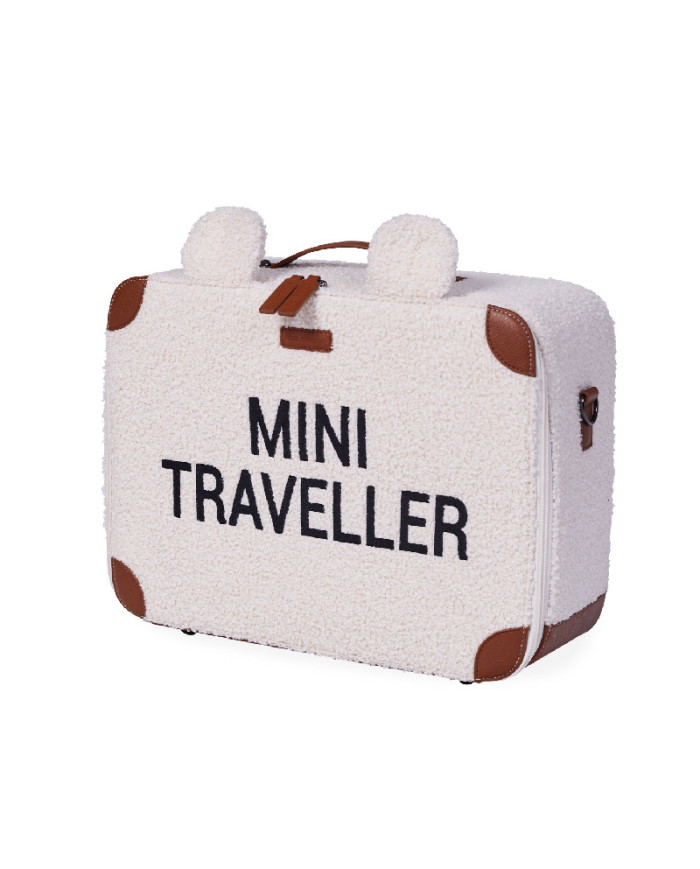 CHILDHOME MINI TRAVELLER VAIKIŠKAS LAGAMINĖLIS, TEDDY OFF WHITE - Image 2