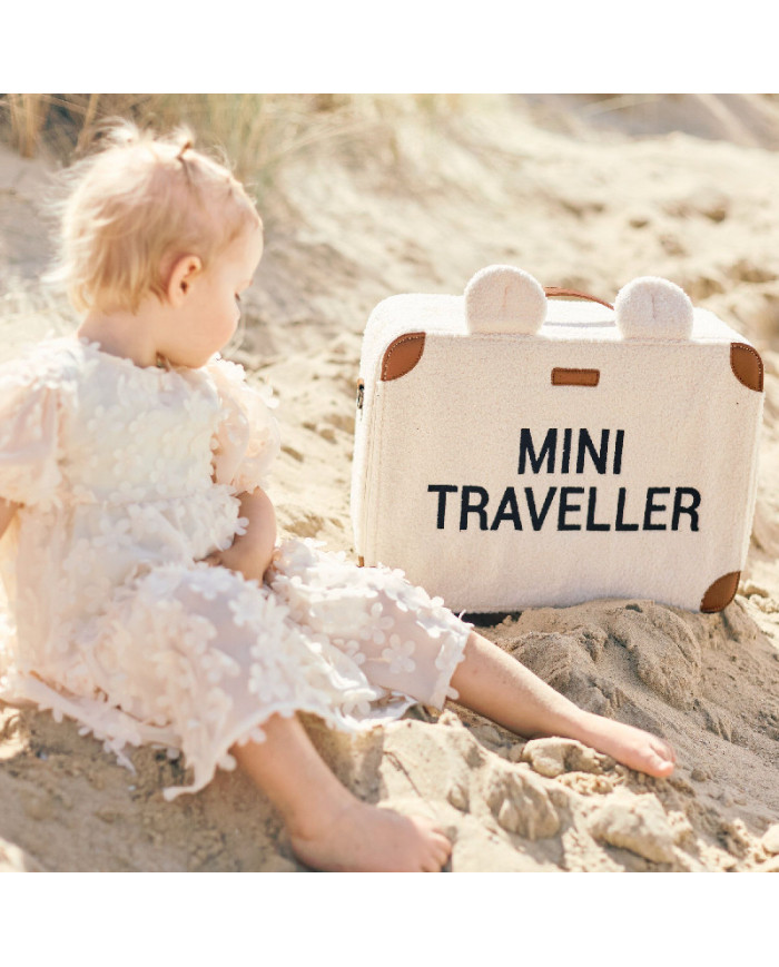 CHILDHOME MINI TRAVELLER VAIKIŠKAS LAGAMINĖLIS, TEDDY OFF WHITE - Image 12