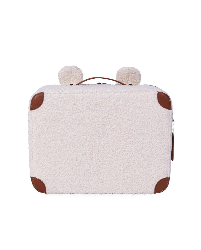 CHILDHOME MINI TRAVELLER VAIKIŠKAS LAGAMINĖLIS, TEDDY OFF WHITE - Image 4