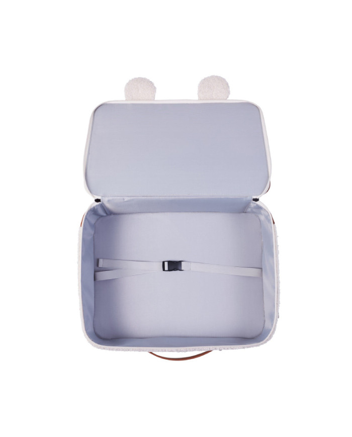 CHILDHOME MINI TRAVELLER VAIKIŠKAS LAGAMINĖLIS, TEDDY OFF WHITE - Image 5