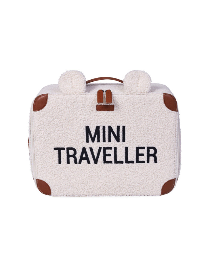 CHILDHOME MINI TRAVELLER VAIKIŠKAS LAGAMINĖLIS, TEDDY OFF WHITE