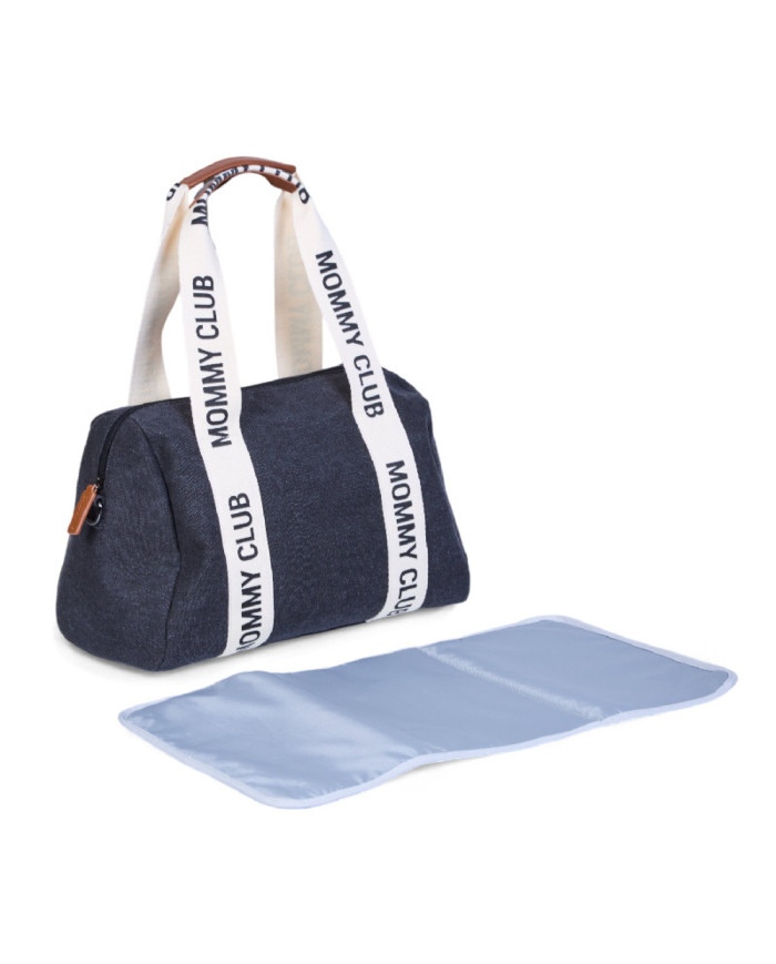 CHILDHOME MOMMY CLUB MAMOS KREPŠYS, SIGNATURE CANVAS BLACK - Image 2
