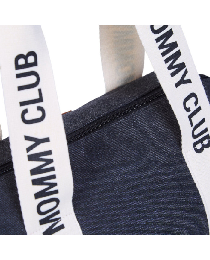 CHILDHOME MOMMY CLUB MAMOS KREPŠYS, SIGNATURE CANVAS BLACK - Image 5